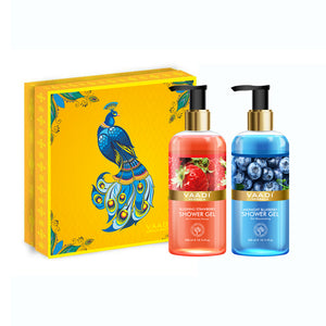 Very Berry Organic Shower Gels Gift Box - Blushing Strawb...
