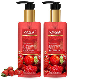 Pack of 2 Strawberry Scrub Face Wash With Mulberry Extrac...