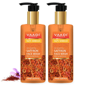 Pack of 2 Skin Whitening Saffron Face Wash With Sandal Ex...