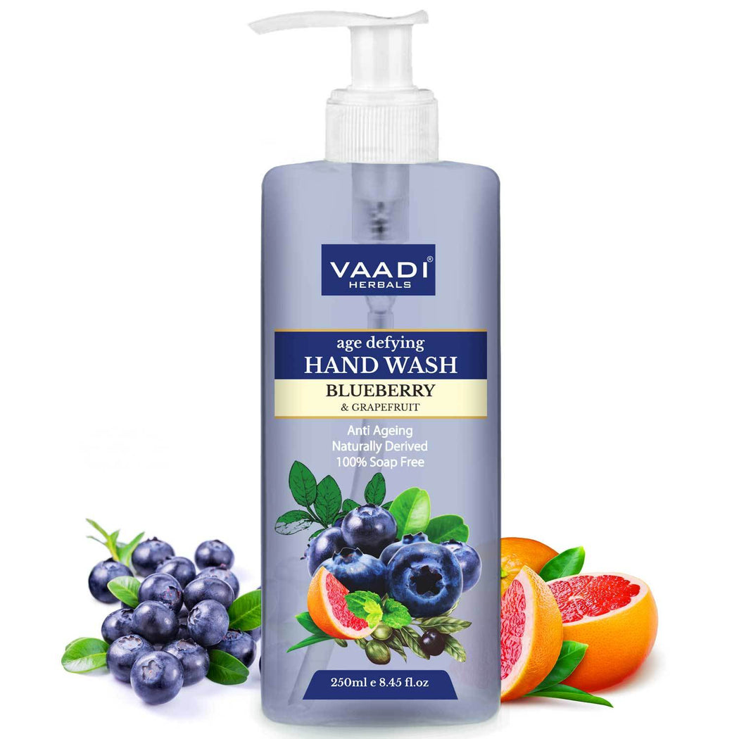 Age Defying Organic Blueberry & Grapefruit Hand Wash (250 ml / 8.5 fl oz )