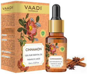 Organic Cinnamon Essential Oil - Soothes Skin Inflammatio...