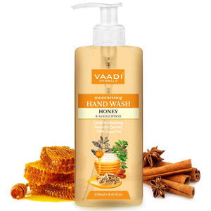 Deep Moisturizing Organic Honey & Sandal Hand Wash (250 m...