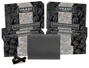 Activated Charcoal Soap (6 x 75 gms / 2.7 oz)