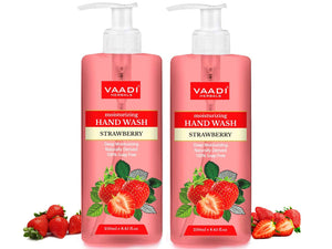 Deep Moisturizing Organic Strawberry Hand Wash (2 x 250 m...