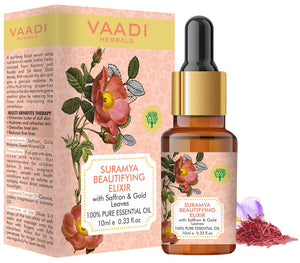 Organic Suramya Beautifying Elixr (Pure Mix of Saffron, 2...
