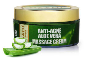 Anti Acne Organic Aloe Vera Massage Cream - Removes Skin ...