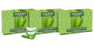 Breezy Organic Aloe Vera Soap with Honey - Anti Infective...