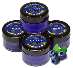 Bio Repair Therapy - Organic Blueberry Lip Balm (4 x 10 g...