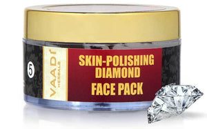 Skin Polishing Organic Diamond Face Pack - Makes Skin Rad...