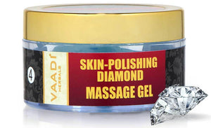 Skin Polishing Organic Diamond Massage Gel with Diamond A...