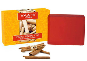 Organic Divine Sandal Soap with Saffron & Turmeric - Skin...