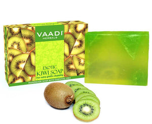 Exotic Organic Kiwi Soap with Green Apple Extract - Gentl...