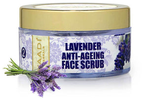 Anti Ageing Organic Lavender Scrub with Rosemary Extract ...