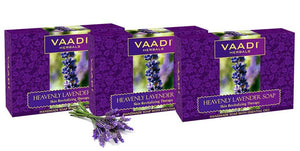 Heavenly Organic Lavender Soap with Rosemary - Revitalize...