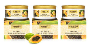 Organic Papaya Face & Body Cream - Maintains Skin Elastic...