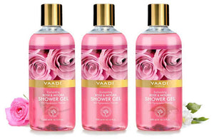 Enchanting Organic Rose & Mogra Shower Gel - Skin Brighte...