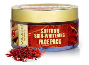 Skin Whitening Organic Saffron Face Pack - Lightens Skin ...