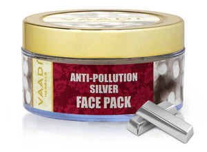 Anti Pollution Organic Silver Face Pack with Pure Silver ...