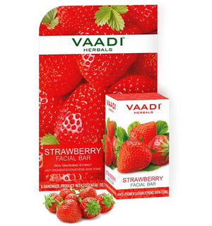 Organic Strawberry Facial Bar with Grapeseed Extract - An...