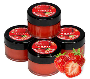 Nourishing Organic Strawberry and Honey Lip Balm (4 x 10 ...