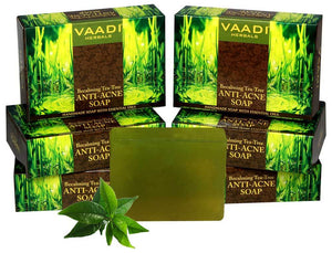 Organic Becalming Tea Tree Soap with Clove Oil - Anti Acn...